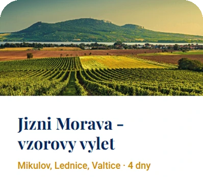 Karta tipu na výlet ve Vandriu